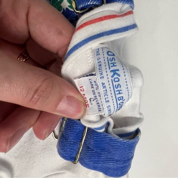 Vintage Osh Kosh Clown Overalls Made in the USA 100% cotton - Picture 4 of 7